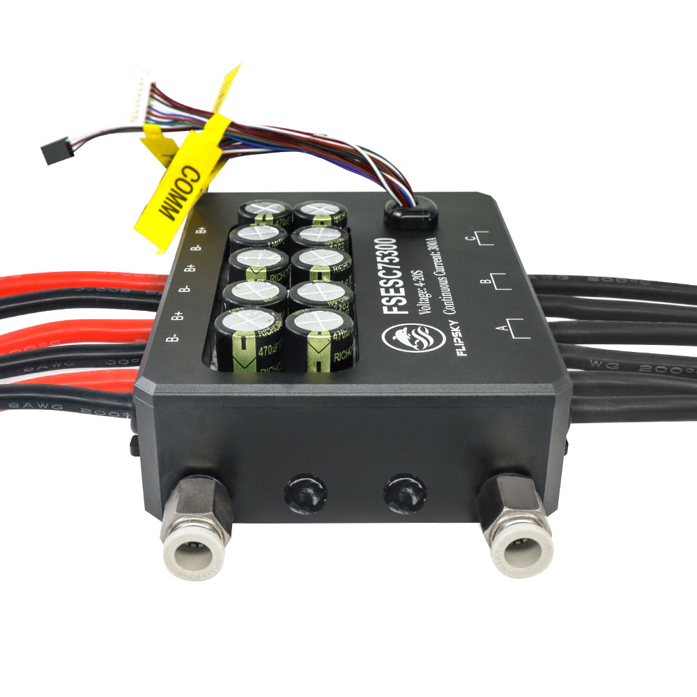 Flipsky-carcasa de refrigeraci - Vesc 75300 High Current Esc reseña y precio